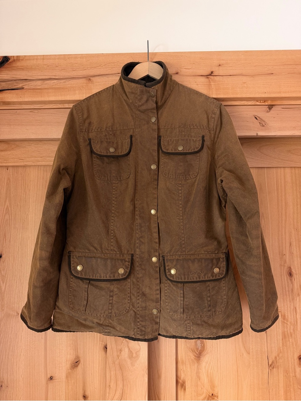 Women’s Barbour Waxed Utility Jacket